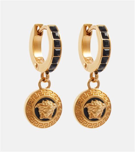 women versace earrings|Versace earrings medusa.